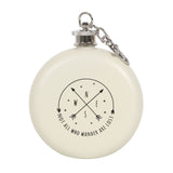 Happy Camper Hip Flask with Keyring: 1 - Hip Flasks By Gift Moments