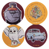 Harry Potter 4pk Eraser Set: 2 - Stationery By Harry Potter