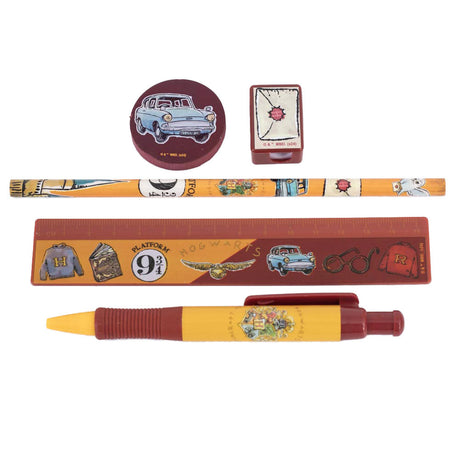 Harry Potter 5pc Stationery Set: 1 - Stationery By Harry Potter