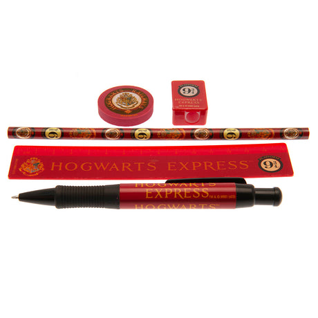 Harry Potter 5pc Stationery Set 9 & 3 Quarters - Shop Pencil Cases & Sets At Gift Moments - 1