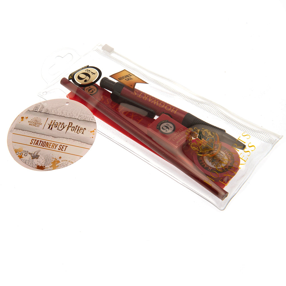 Harry Potter 5pc Stationery Set 9 & 3 Quarters - Shop Pencil Cases & Sets At Gift Moments - 3