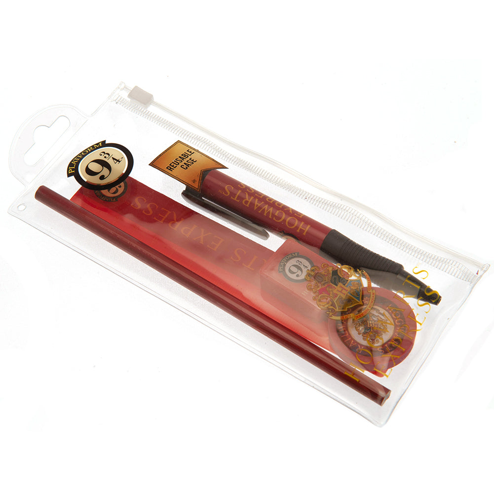 Harry Potter 5pc Stationery Set 9 & 3 Quarters - Shop Pencil Cases & Sets At Gift Moments - 2