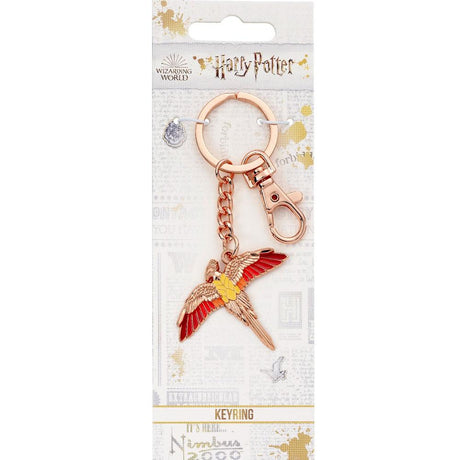 Harry Potter Charm Keyring Fawkes: 2 - Keyrings By Harry Potter
