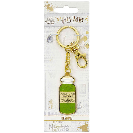 Harry Potter Charm Keyring Polyjuice: 2 Keyrings By Harry Potter