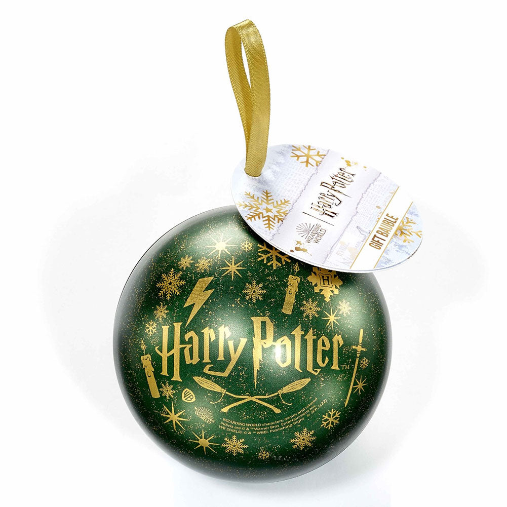 Harry Potter Christmas Gift Bauble Slytherin: 3 Christmas Baubles By Harry Potter
