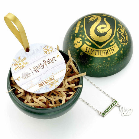 Harry Potter Christmas Gift Bauble Slytherin: 1 Christmas Baubles By Harry Potter