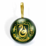 Harry Potter Christmas Gift Bauble Slytherin: 2 Christmas Baubles By Harry Potter