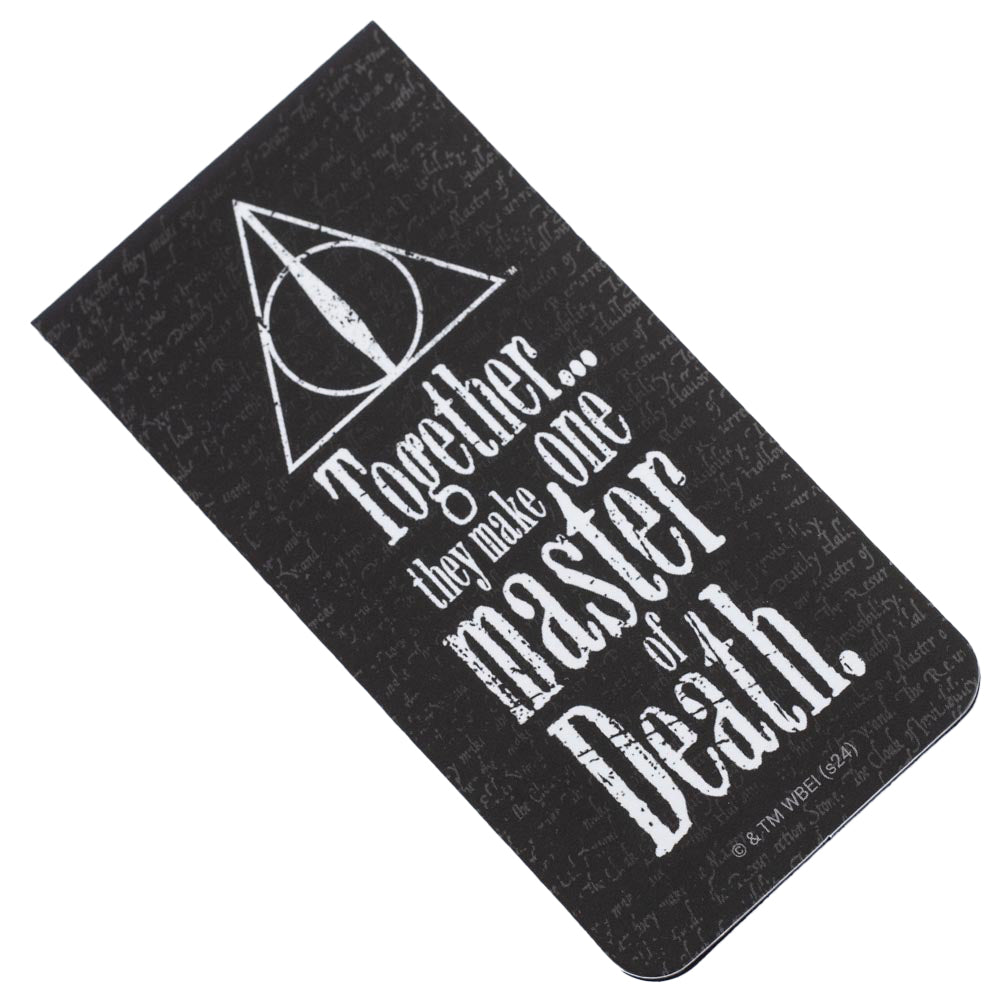 Harry Potter Deathly Hallows Magnetic Bookmark: 4 Bookmarks By Harry Potter