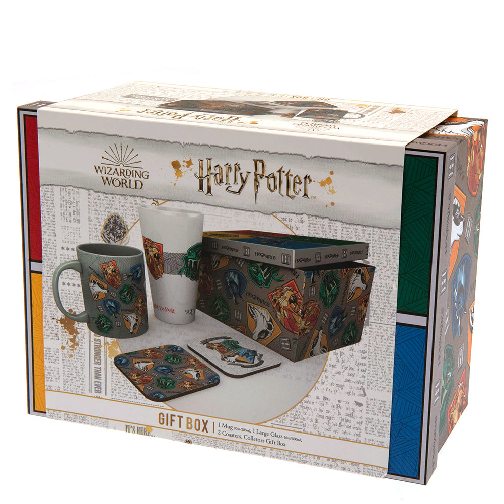Harry Potter Gift Set Magical Glass: 4 - Glassware By Harry Potter
