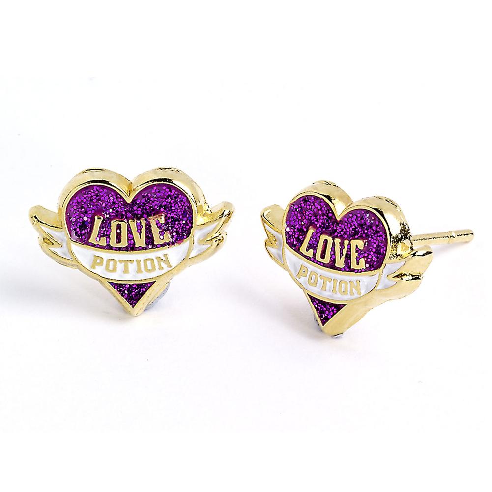 Harry Potter Gold Plated Love Potion Stud Earrings - Shop Jewellery At Gift Moments - 1
