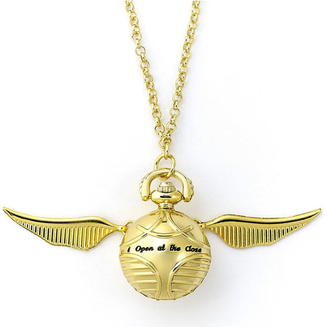 Harry Potter Gold Plated Golden Snitch Watch Necklace: 3 Watches By Harry Potter