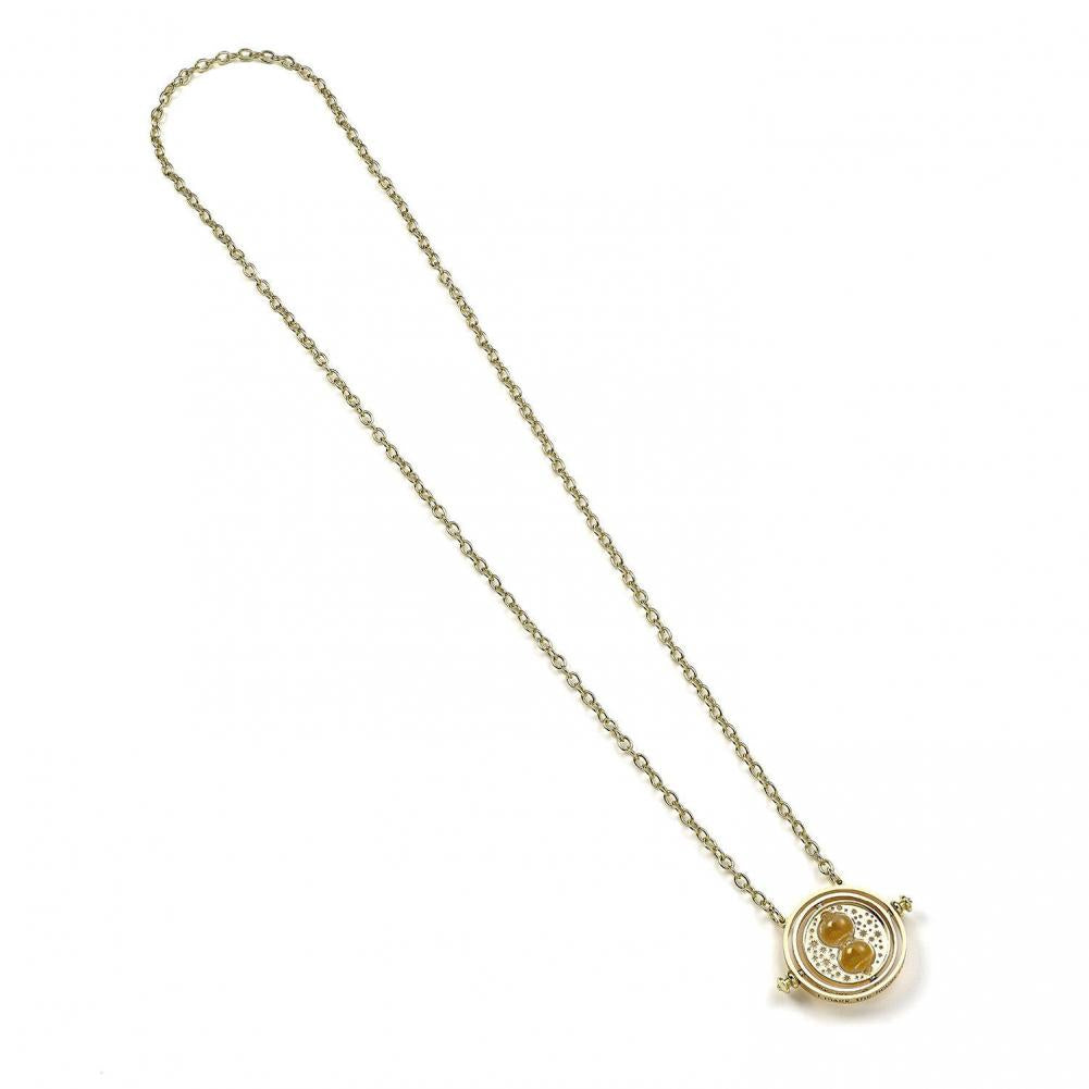 Harry Potter Gold Plated Spinning Time Turner Necklace: 3 Jewellery By Harry Potter