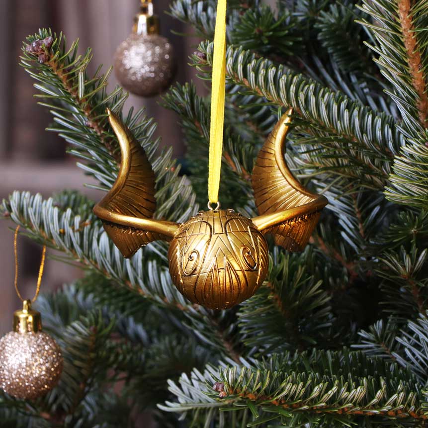 Harry Potter Golden Snitch Hanging Ornament: 1 - Decorations By Harry Potter