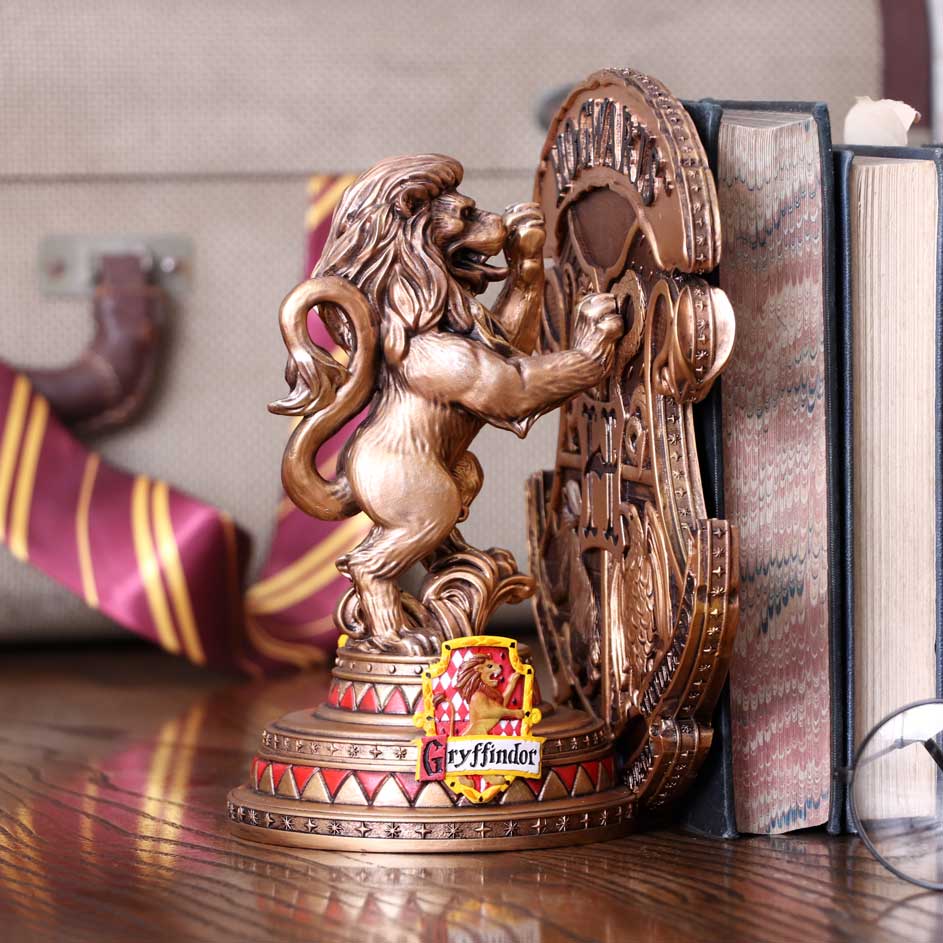 Harry Potter Gryffindor Bookend - Shop Bookends At Gift Moments - 1