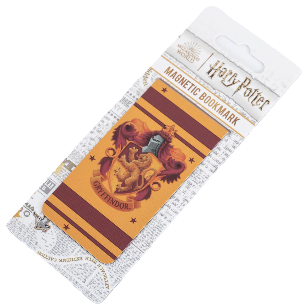 Harry Potter Gryffindor Magnetic Bookmark: 5 - Bookmarks By Harry Potter