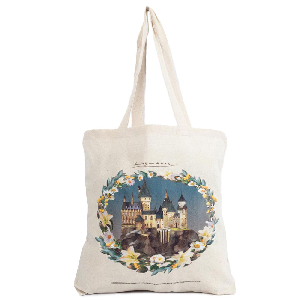 Harry Potter Hogwarts Castle Canvas Tote Bag: 2 - Bags By Harry Potter