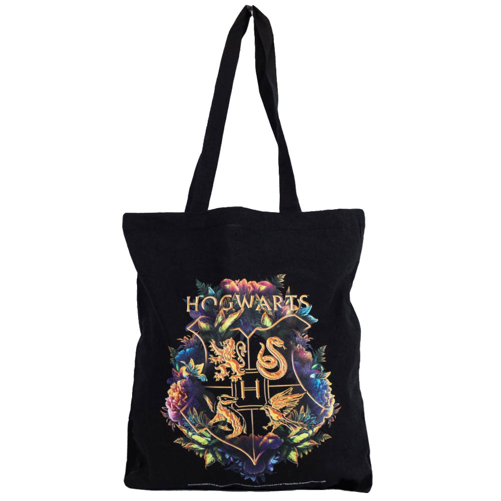 Harry Potter Hogwarts Crest Canvas Tote Bag: 2 - Bags By Harry Potter