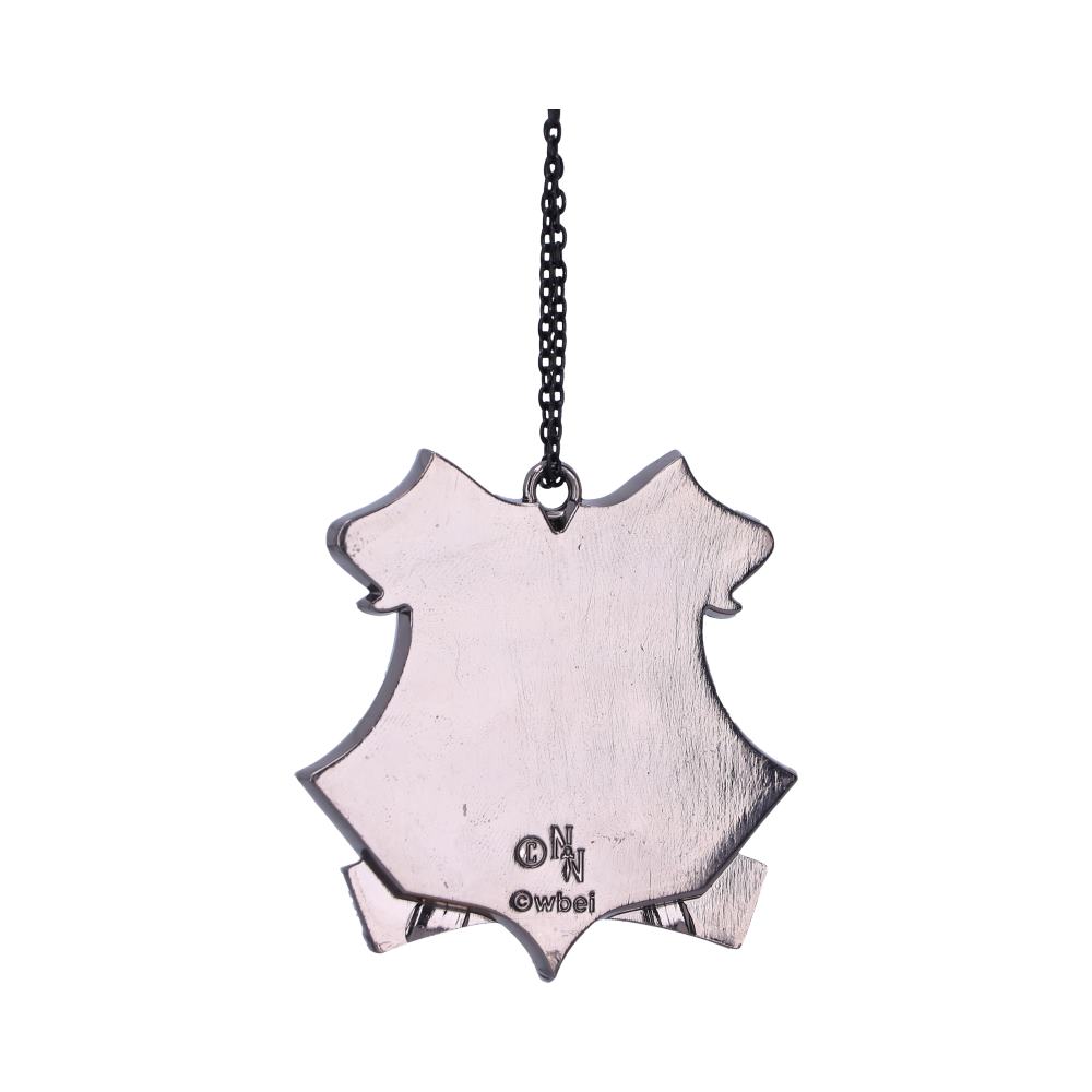 Harry Potter Hogwarts Crest Silver Hanging Ornament: 4 - Decorations By Harry Potter