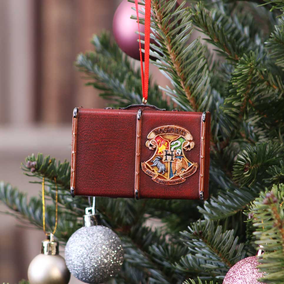 Harry Potter Hogwarts Suitcase Hanging Ornament: 1 - Decorations By Harry Potter