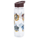 Harry Potter House Crests Plastic Drinks Bottle: 2 Water Bottles By Harry Potter