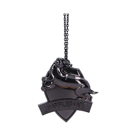 Harry Potter Hufflepuff Crest Silver Hanging Ornament: 2 - Decorations By Harry Potter