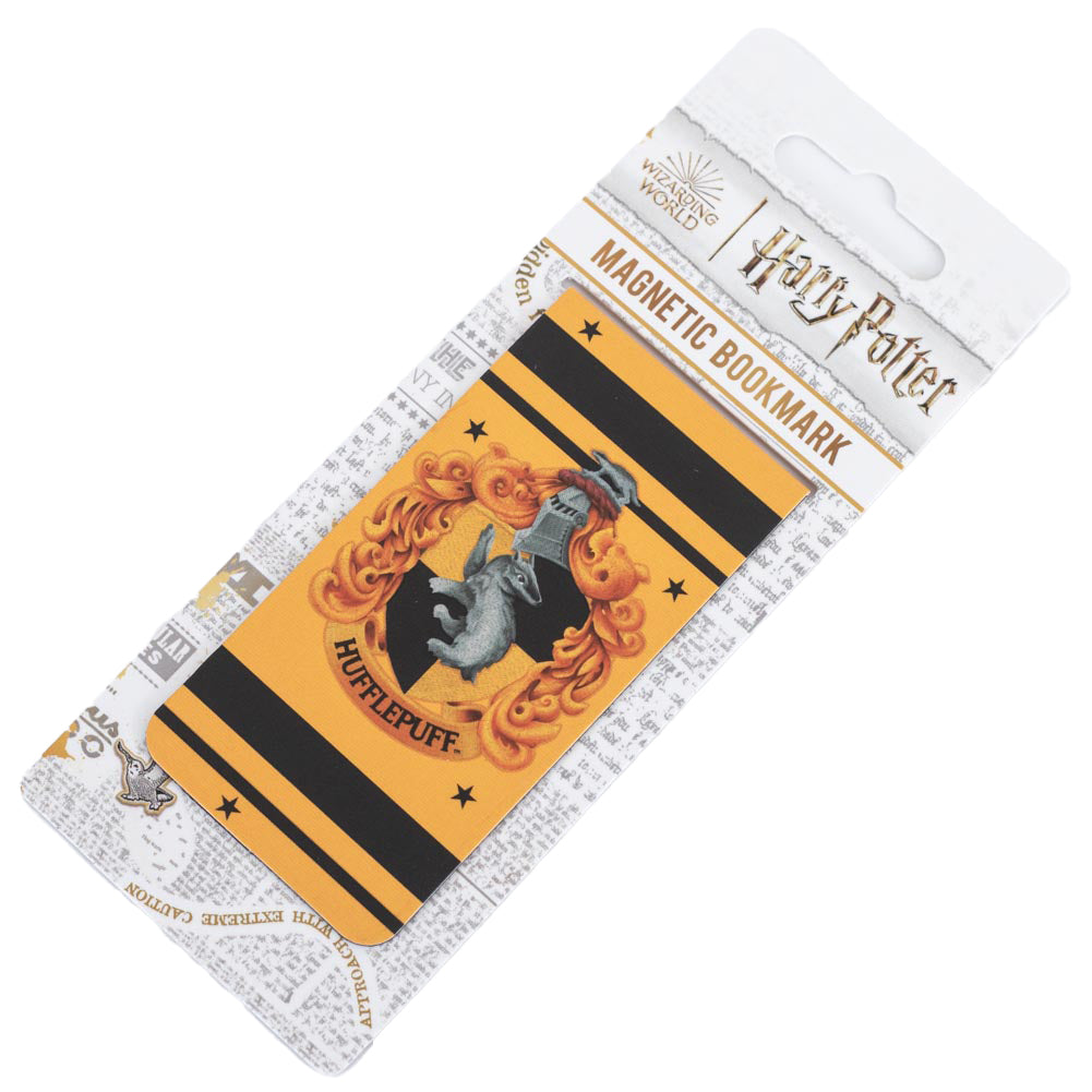 Harry Potter Hufflepuff Magnetic Bookmark: 5 - Bookmarks By Harry Potter
