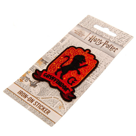 Harry Potter Iron On Patch Gryffindor: 3 Badges By Harry Potter
