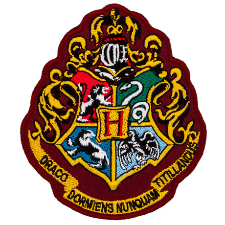 Harry Potter Iron On Patch Hogwarts Crest: 1 Badges By Harry Potter