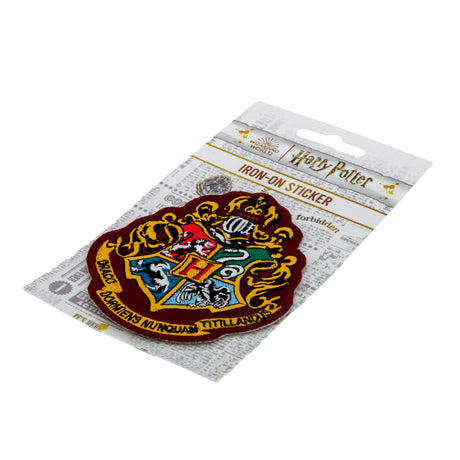 Harry Potter Iron On Patch Hogwarts Crest: 3 Badges By Harry Potter