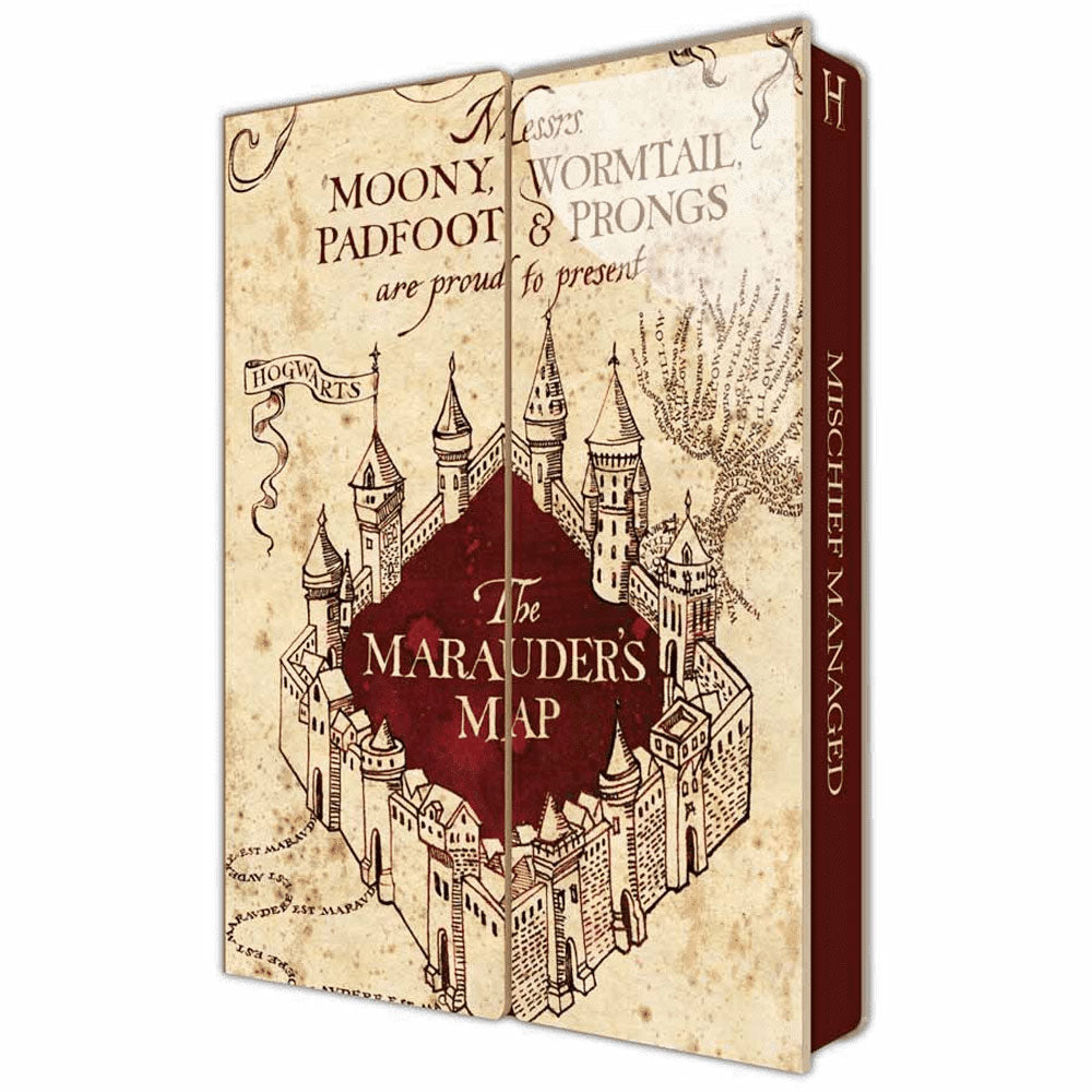 Harry Potter Magnetic Notebook Marauders Map: 4 - Notebooks By Harry Potter