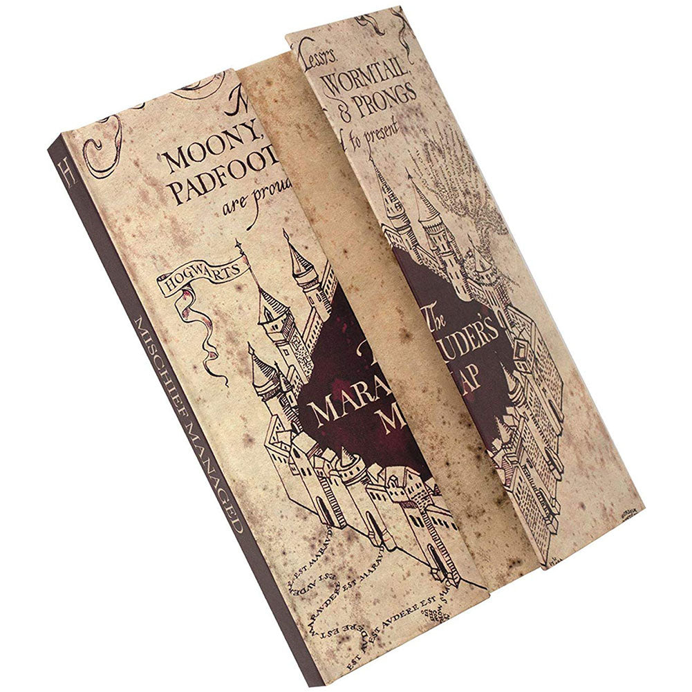 Harry Potter Magnetic Notebook Marauders Map: 1 - Notebooks By Harry Potter