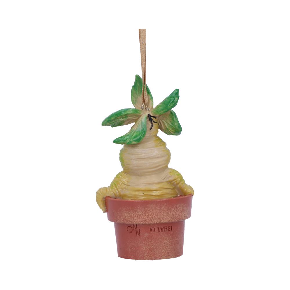 Harry Potter Mandrake Plant Hanging Festive Ornament: 4 - Hanging Decorations By Harry Potter
