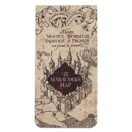 Harry Potter Marauders Map Magnetic Bookmark: 3 Bookmarks By Harry Potter