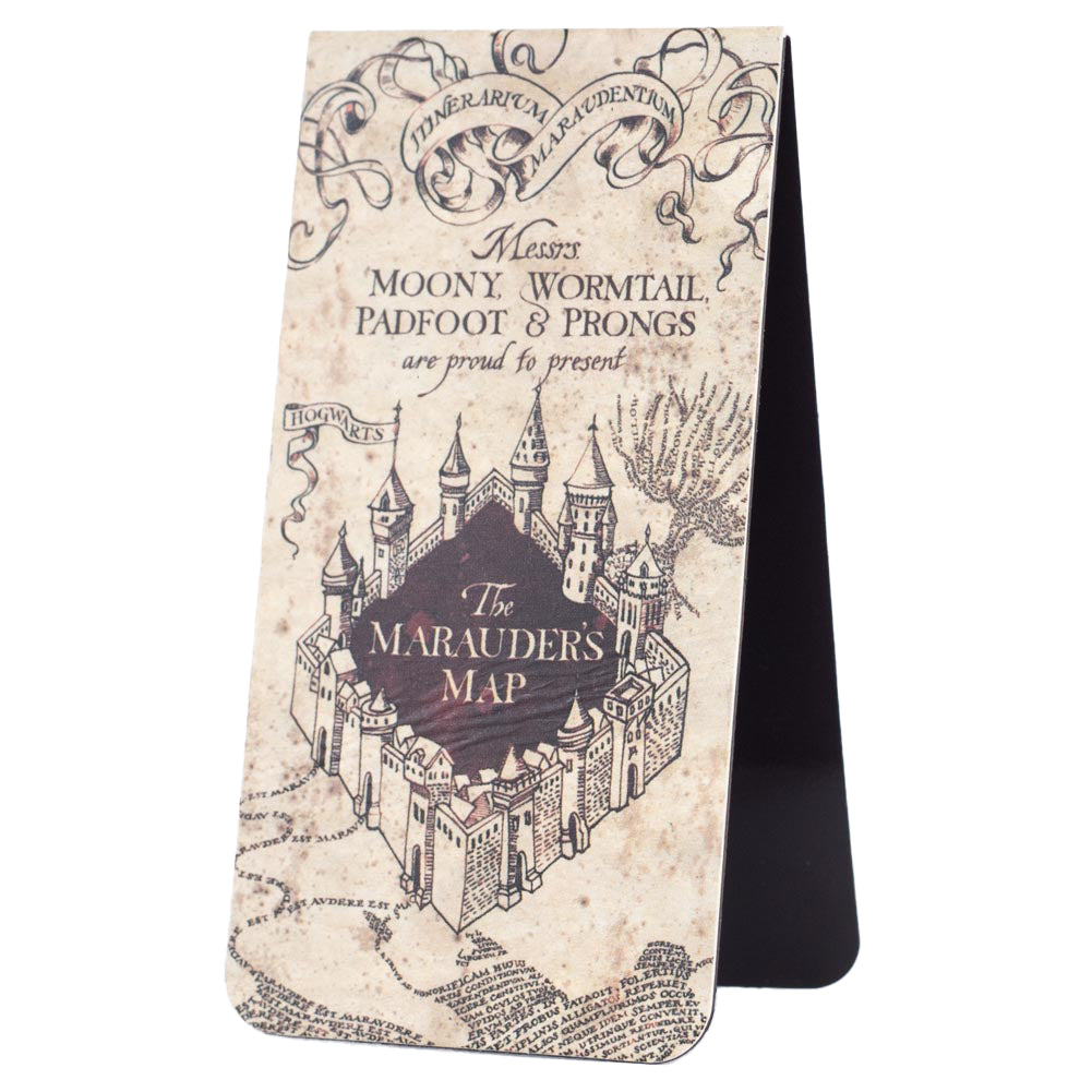 Harry Potter Marauders Map Magnetic Bookmark - Shop Bookmarks At Gift Moments - 1