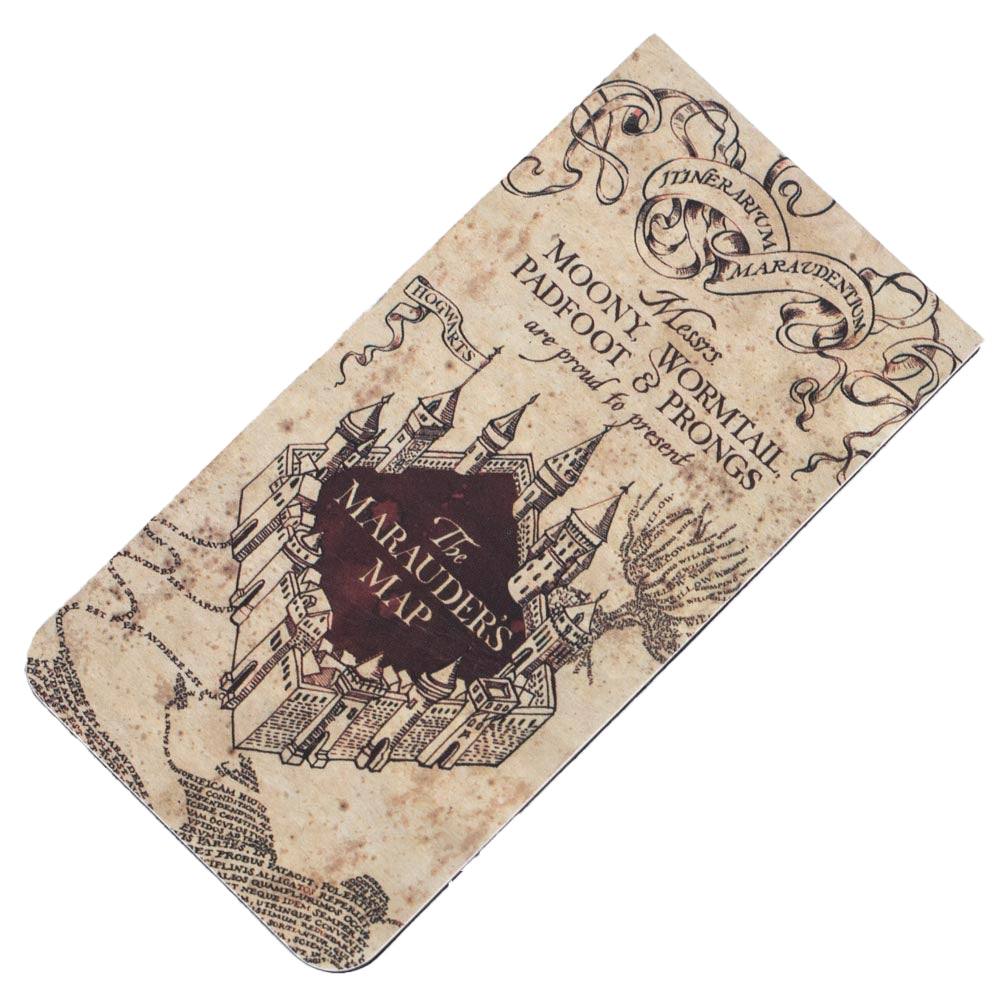 Harry Potter Marauders Map Magnetic Bookmark - Shop Bookmarks At Gift Moments - 2