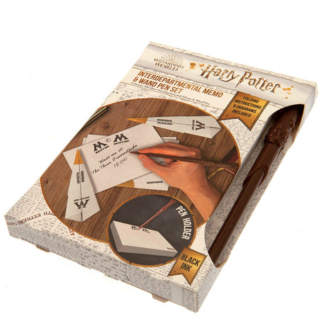 Harry Potter Memo Pad & Pen Set - Shop Pencil Cases & Sets At Gift Moments - 4