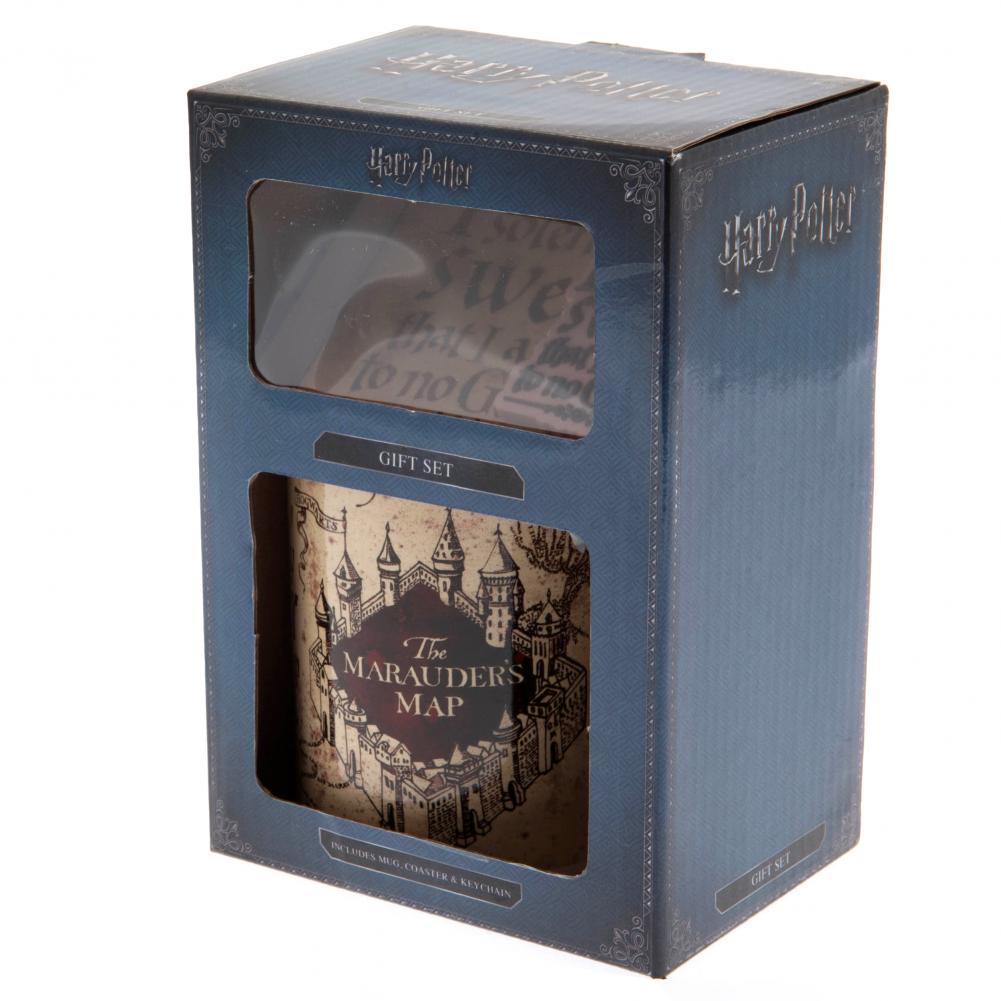 Harry Potter Mug & Coaster Set Marauders Map: 5 - Keyrings By Harry Potter