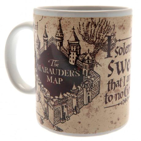 Harry Potter Mug & Coaster Set Marauders Map: 2 - Keyrings By Harry Potter