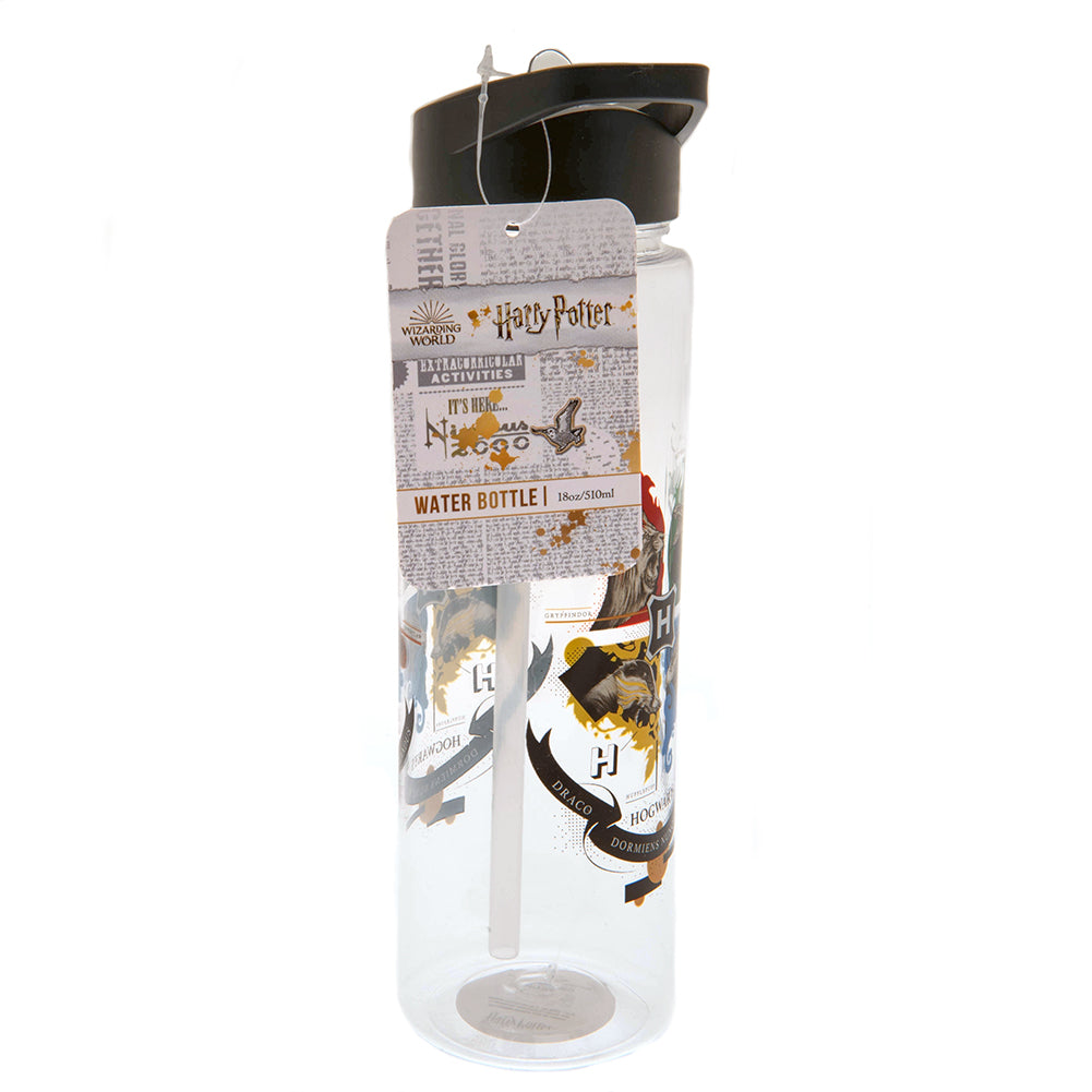 Harry Potter Hogwarts Plastic Drinks Bottle: 3 - Water Bottles By Harry Potter