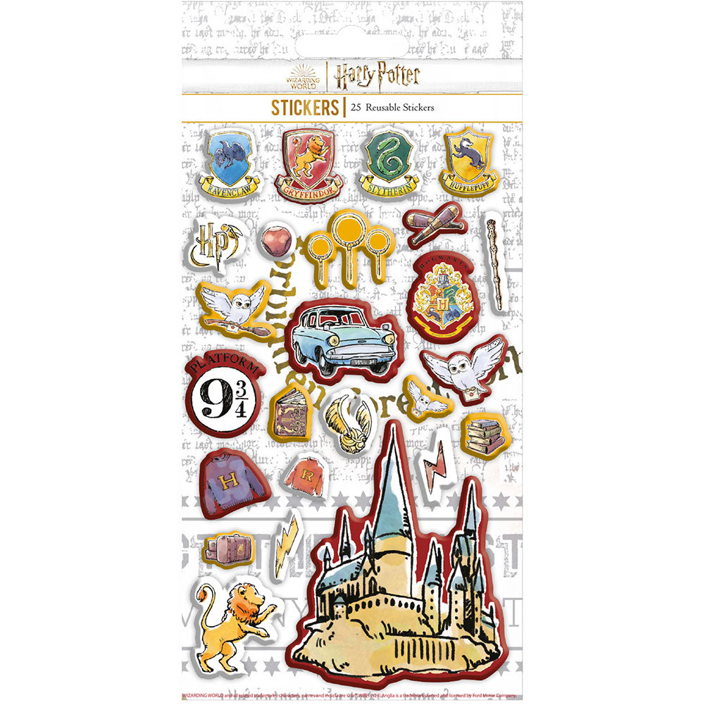 Harry Potter Puffy Sticker Set: 1 - Stickers By Harry Potter