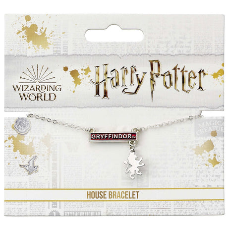 Harry Potter Silver Plated Bar Bracelet Gryffindor: 2 Jewellery By Harry Potter