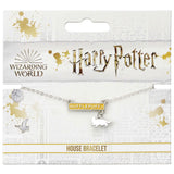 Harry Potter Silver Plated Bar Bracelet Hufflepuff: 2 - Jewellery By Harry Potter