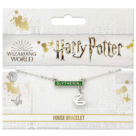 Harry Potter Silver Plated Bar Bracelet Slytherin: 2 - Jewellery By Harry Potter