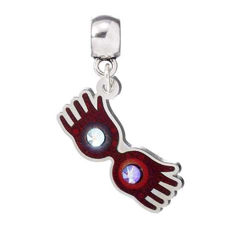Harry Potter Silver Plated Luna Lovegood Glasses Charm: 1 - Jewellery By Harry Potter