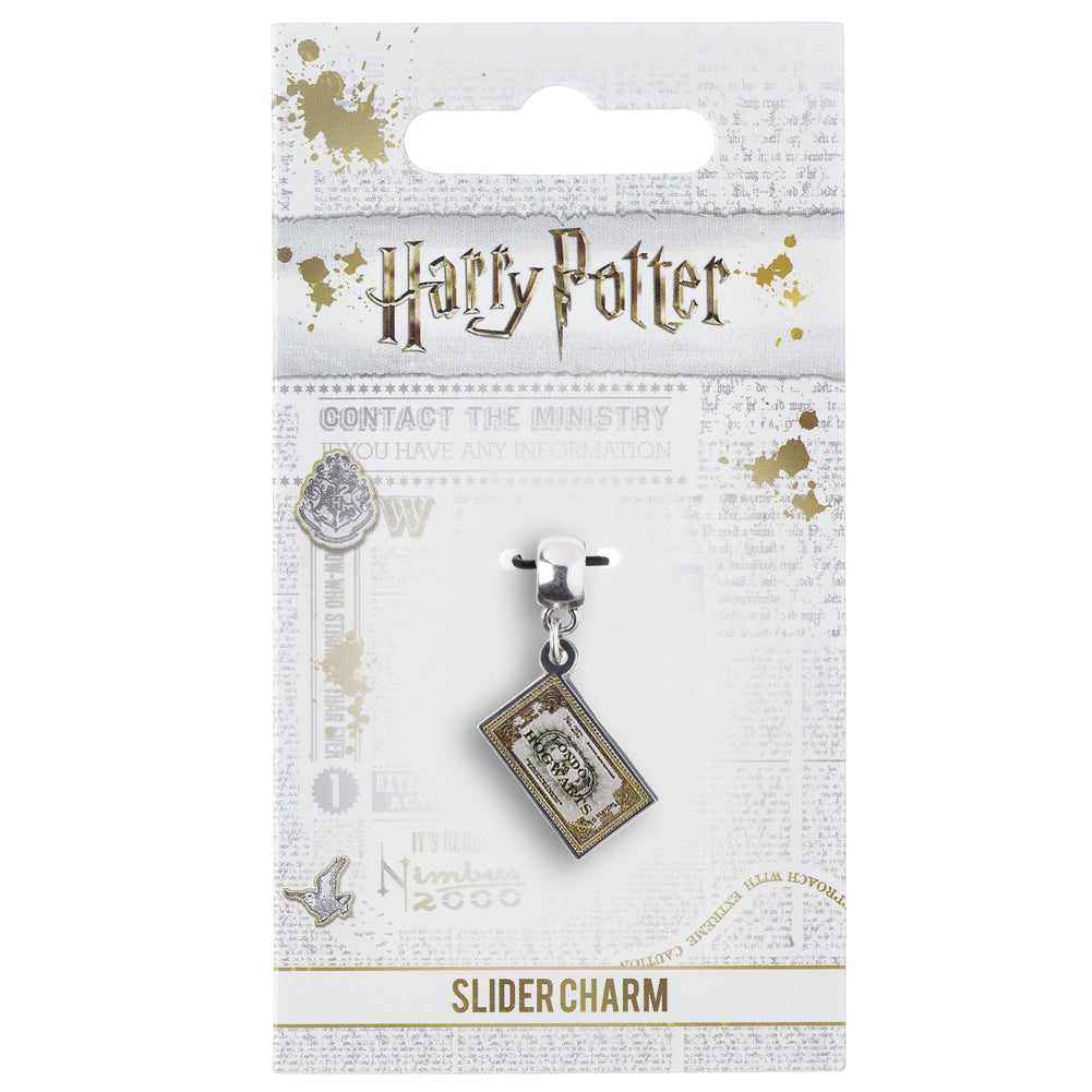 Harry Potter Silver Plated Ticket Charm: 2 Jewellery By Harry Potter
