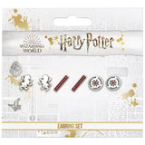 Harry Potter Silver Plated Earring Set Gryffindor: 5 - Jewellery By Harry Potter