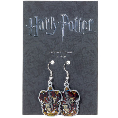 Harry Potter Silver Plated Gryffindor Hook Earrings: 1 - Jewellery By Harry Potter