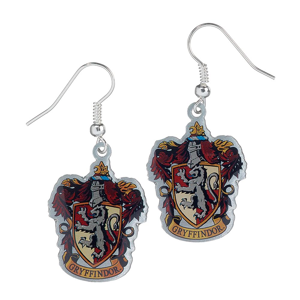 Harry Potter Silver Plated Gryffindor Hook Earrings: 2 - Jewellery By Harry Potter