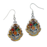 Harry Potter Silver Plated Hogwarts Crest Hook Earrings: 1 - Jewellery By Harry Potter