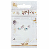 Harry Potter Silver Plated Luna Spectrespecs Stud Earrings: 2 - Jewellery By Harry Potter